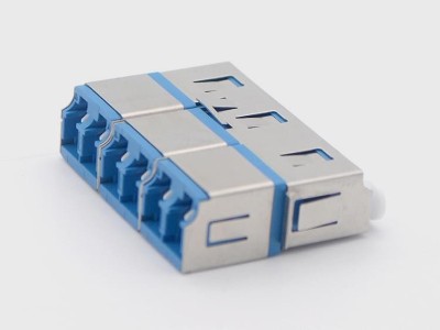 LC UPC 六聯(lián)光纖適配器，耦合器