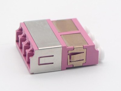 LC OM4 IS型光纖適配器，耦合器