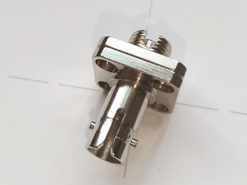 FC-ST UPC 正方形 光纖轉接器