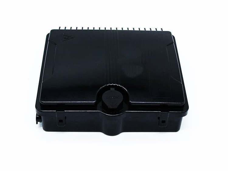 12口 黑色分纖箱，光纖箱