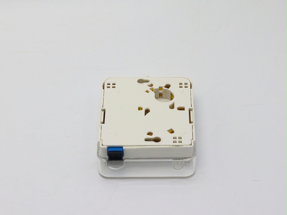 1口光纖面板，光纖桌面盒