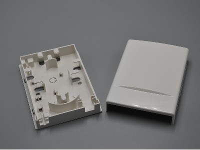 1口 帶堵頭 光纖面板，光纖桌面盒