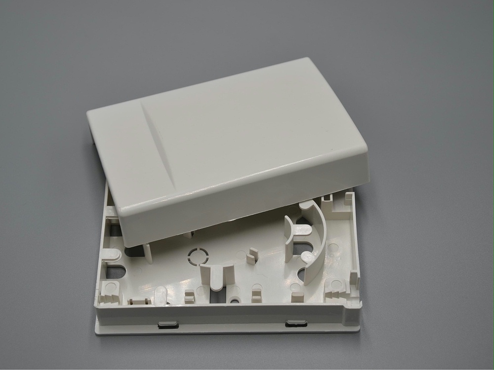 1口 帶堵頭 光纖面板，光纖桌面盒