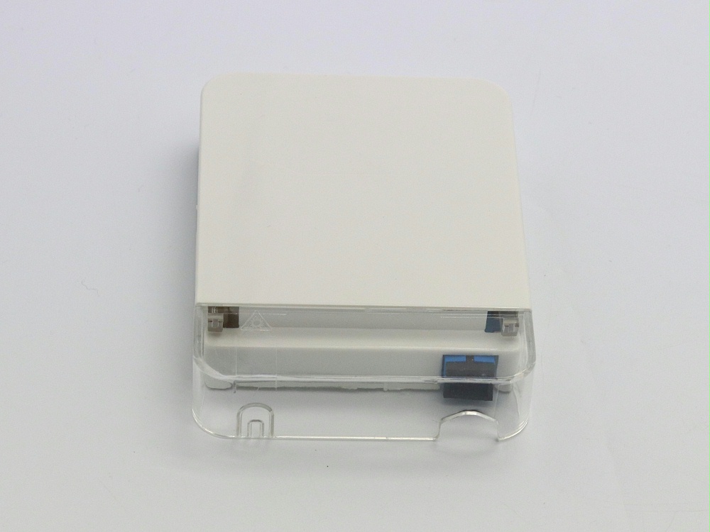 1口光纖面板，光纖桌面盒