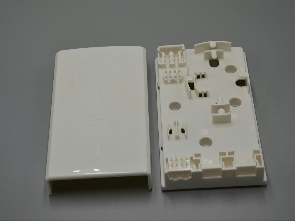 2口光纖面板，光纖桌面盒