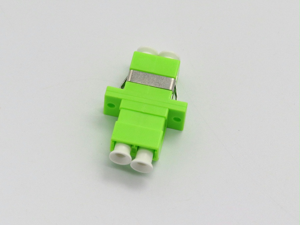 LC OM5 DX 有耳光纖適配器，法蘭盤(pán)