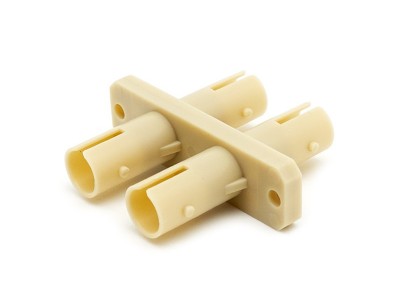 ST光纖適配器 塑料單工雙工光纖耦合器