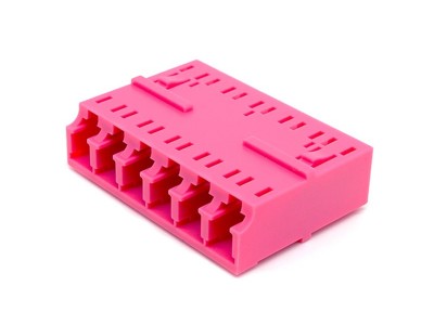 LC 六聯(lián) 光纖適配器 法蘭 LC 六聯(lián) 光纖適配器 法蘭