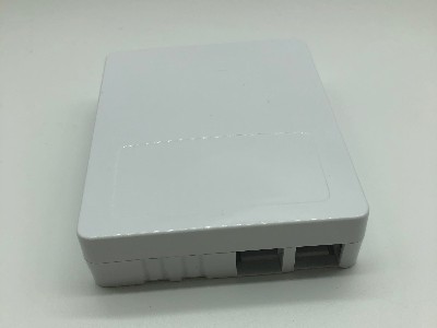 2口 面板，光纖桌面盒