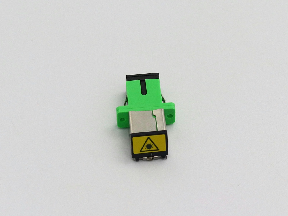 SC APC SM SX 金屬保護蓋 翻蓋適配器